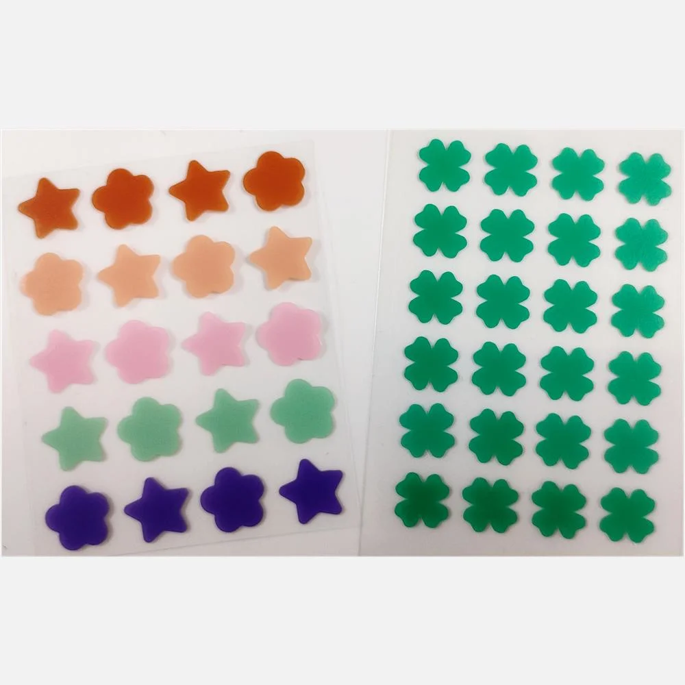 Hydrocolloid Acne Patch with Colorful Shapes From Chinese Manufacturer